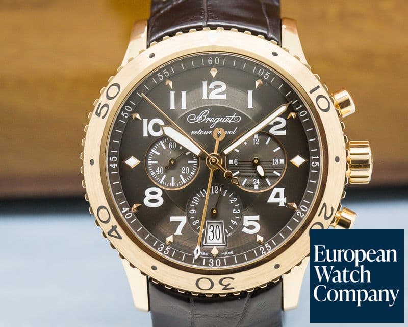 Image of Breguet Type XXI Flyback 18K Rose Gold