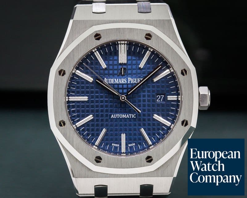 Image of Audemars Piguet Royal Oak "BOUTIQUE ONLY" Blue Dial SS / SS