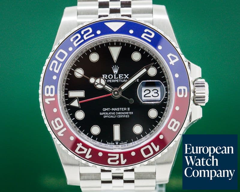Image of Rolex GMT Master II Ceramic "Pepsi" SS / Jubilee UNWORN
