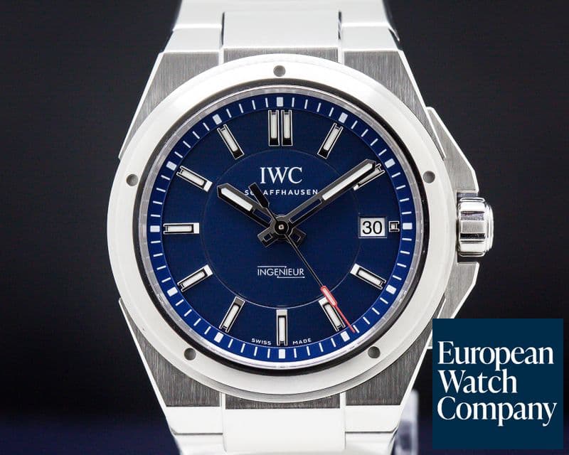 Image of IWC Ingenieur Laureus Blue Dial Limited SS