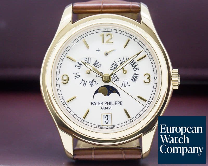 Image of Patek Philippe Annual Calendar Cream Dial 18K Yellow Gold