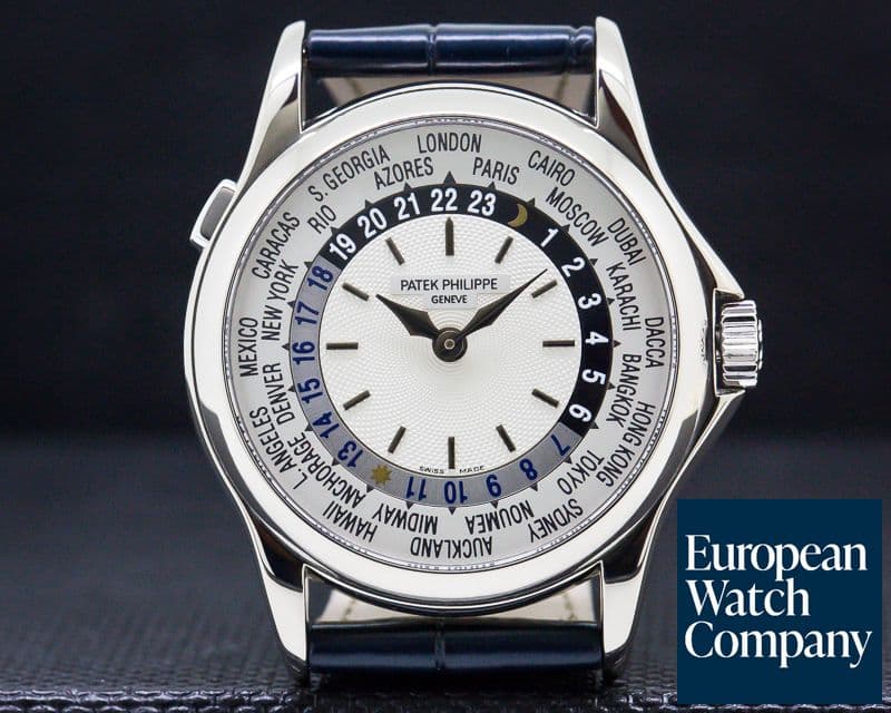 Image of Patek Philippe World Time 18K White Gold 