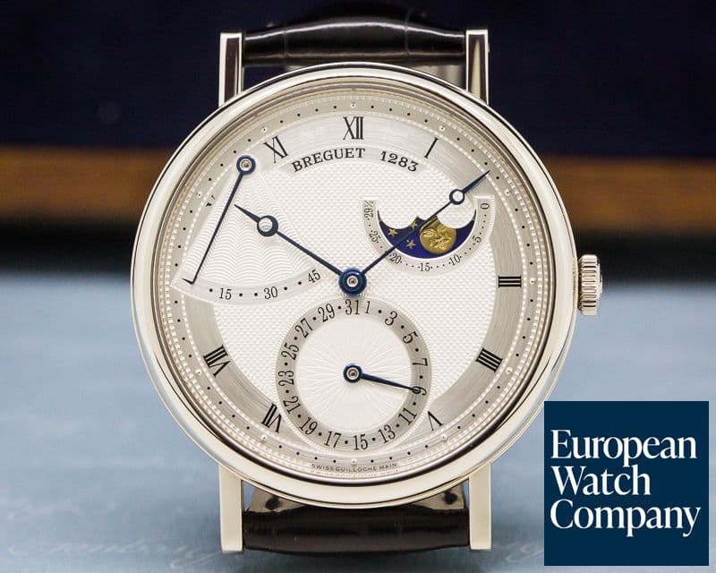 Image of Breguet Classique Power Reserve Moon 18K White Gold 
