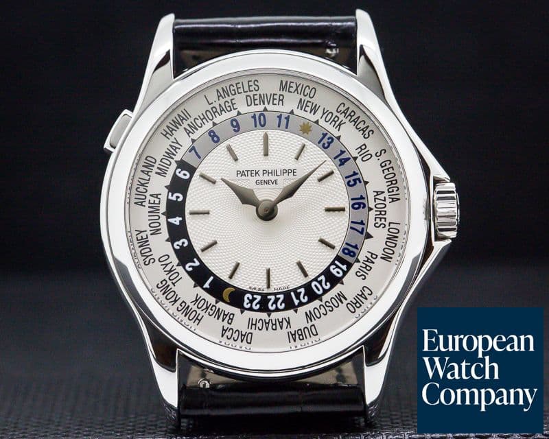 Image of Patek Philippe World Time 18K White Gold 