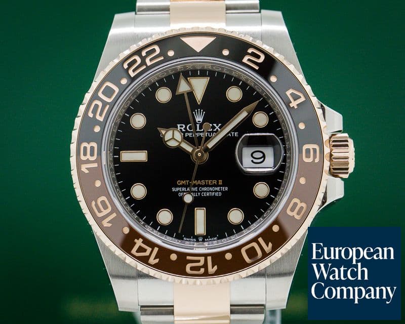 Image of Rolex GMT Master II Ceramic Root Beer SS / 18K  UNWORN