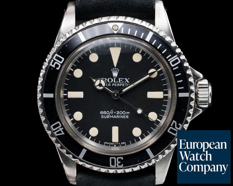 Image of Rolex Vintage 5513 Matte Dial Submariner GREAT PATINA 