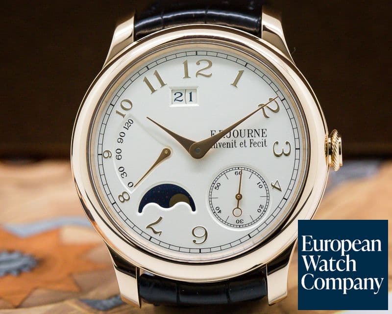 Image of F. P. Journe Octa Automatique Lune Red Gold / Gold Numbers 40mm
