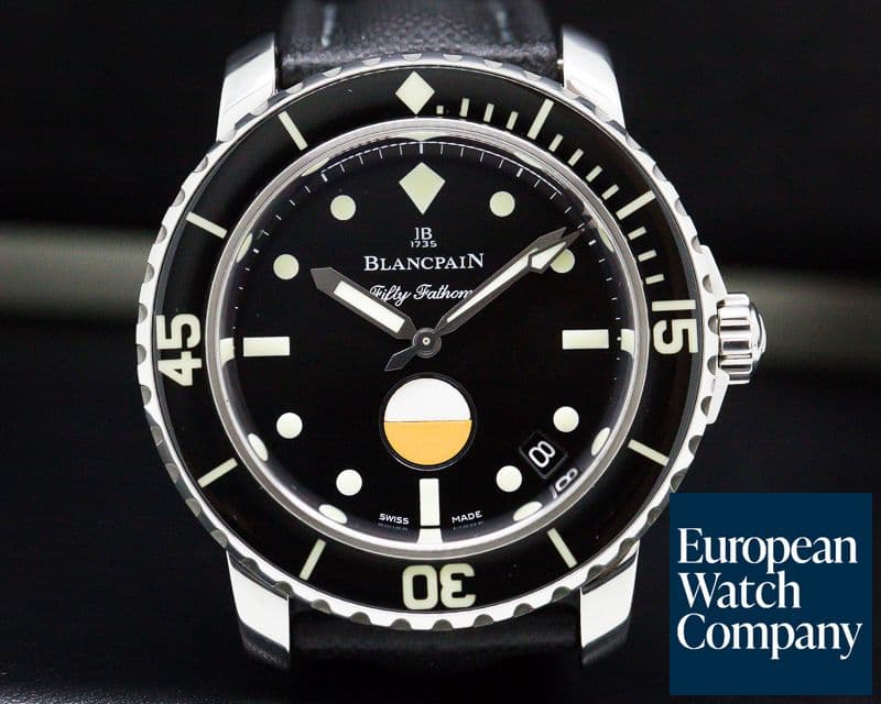 Image of Blancpain Tribute to Fifty Fathoms MilSpec SS LIMITED 