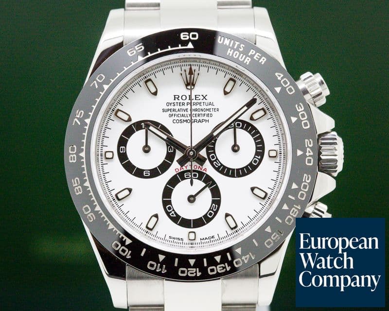 Image of Rolex Daytona Ceramic Bezel SS / White Dial