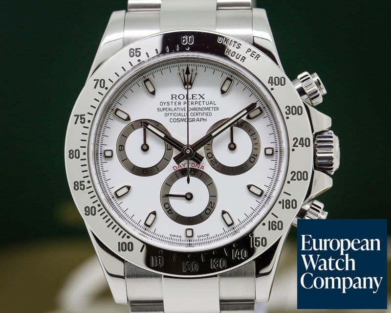 Image of Rolex Daytona SS White Dial 