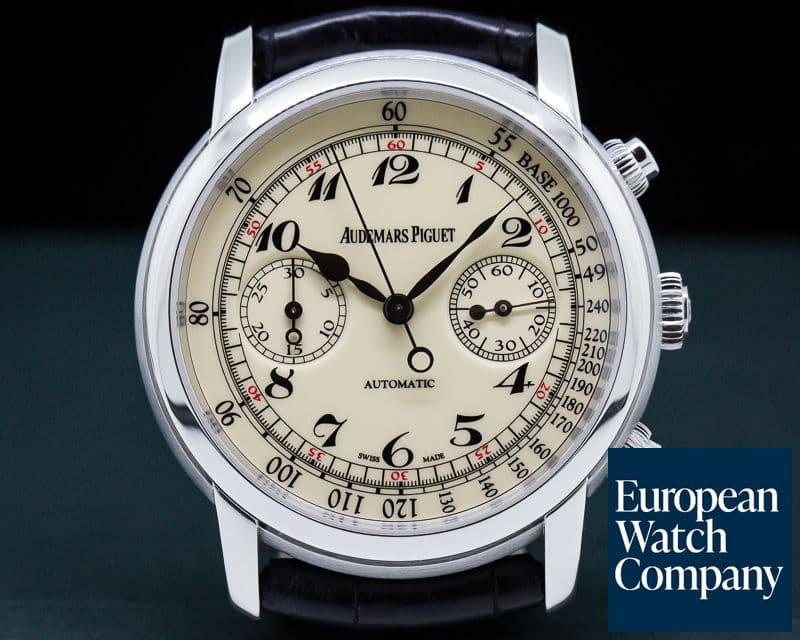 Image of Audemars Piguet Jules Audemars Chronograph 18K White Gold 