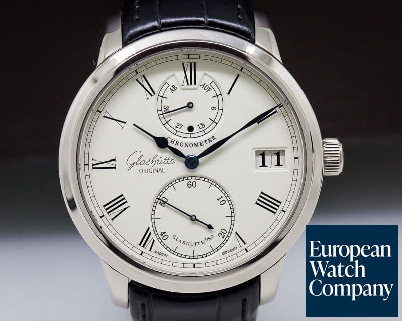 Image of Glashutte Original Senator Chronometer 18K White Gold