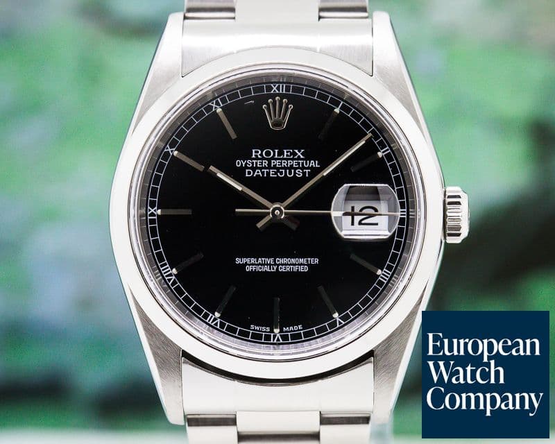 Image of Rolex Datejust SS Black Dial