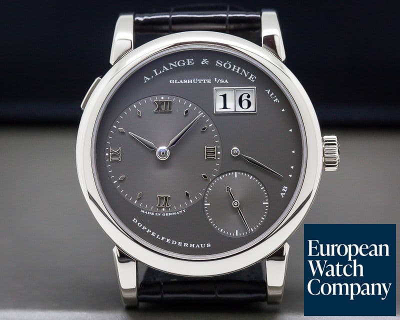 Image of A. Lange and Sohne Lange 1 Grey Slate Dial White Gold 