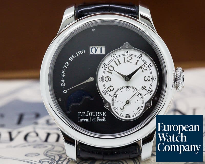 Image of F. P. Journe Octa Lune Automatic BLACK LABEL Platinum 42MM