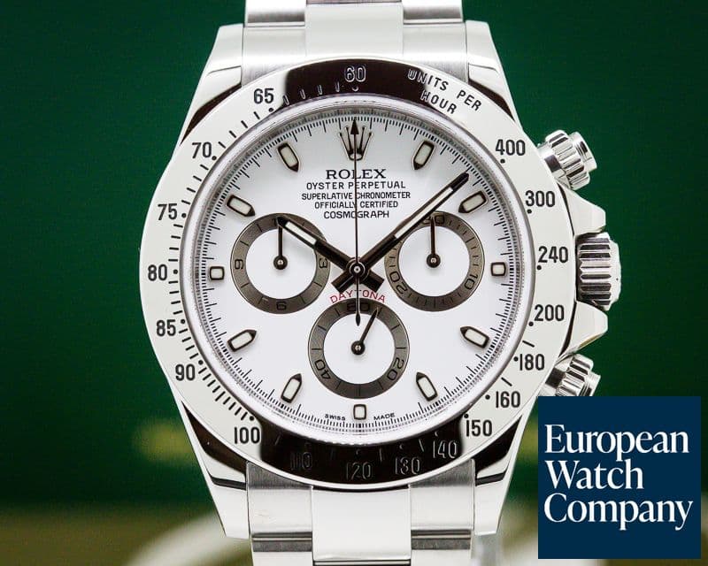 Image of Rolex Daytona SS White Dial 