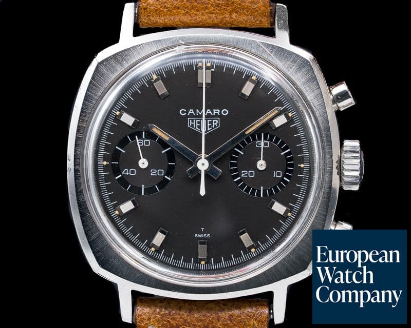 Image of Heuer Vintage Tropical Camaro Chronograph Circa 1960's