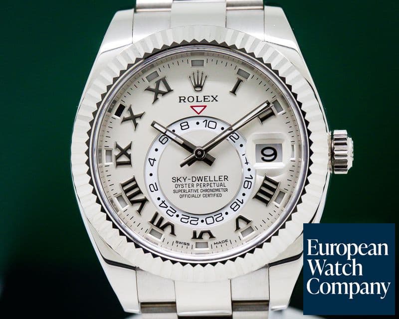 Image of Rolex Sky Dweller 18K White Gold 
