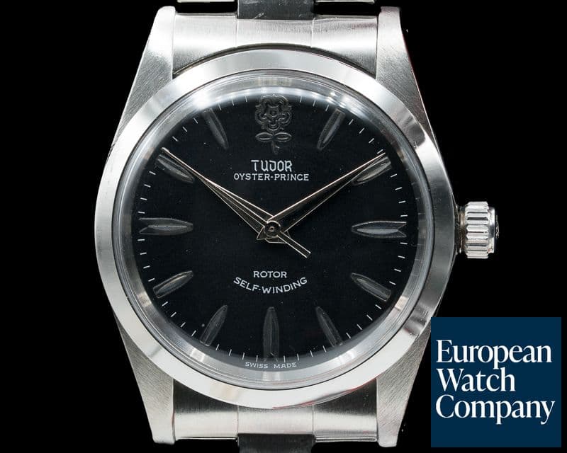 Image of Tudor Vintage 7964 Oyster Prince SS Black Dial 
