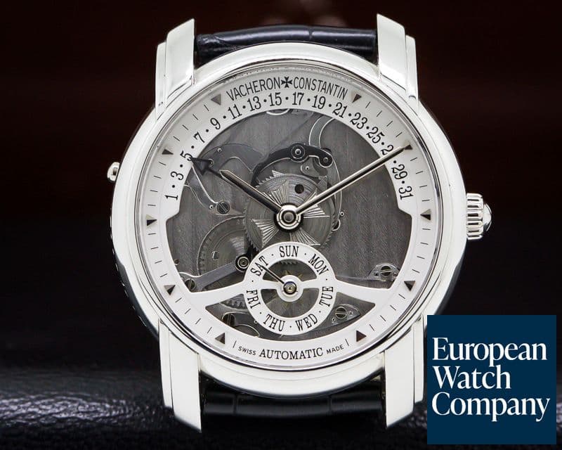 Image of Vacheron Constantin Patrimony 31 Day Retrograde Platinum 247th Anniversary Edition