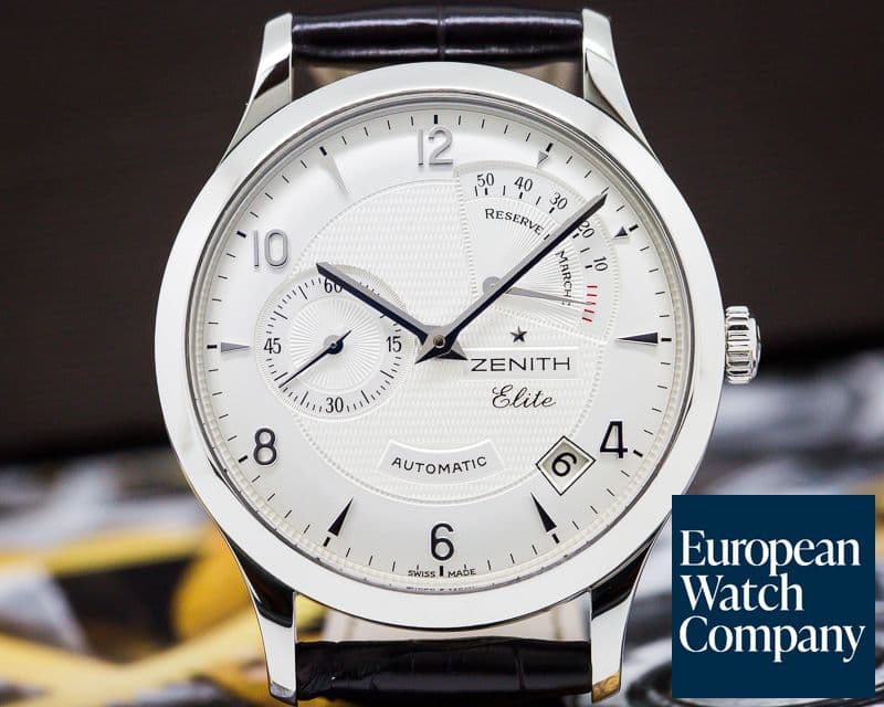 Image of Zenith Elite Power Reserve SS Silver Dial