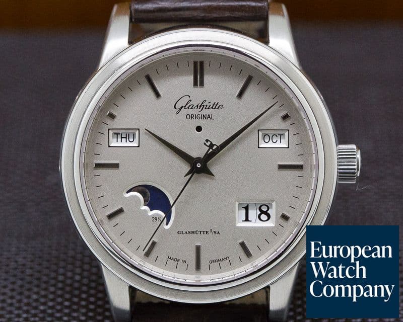 Image of Glashutte Original Senator Perpetual Calendar SS / Deployant
