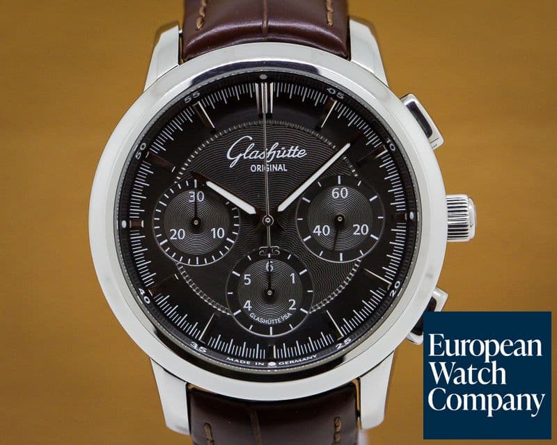 Image of Glashutte Original Senator Chronograph 
SS/SS Grey Dial 40MM