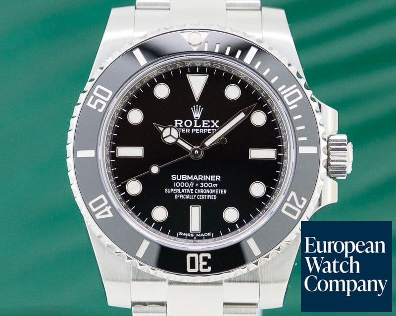 Image of Rolex Submariner No Date Ceramic Bezel SS
