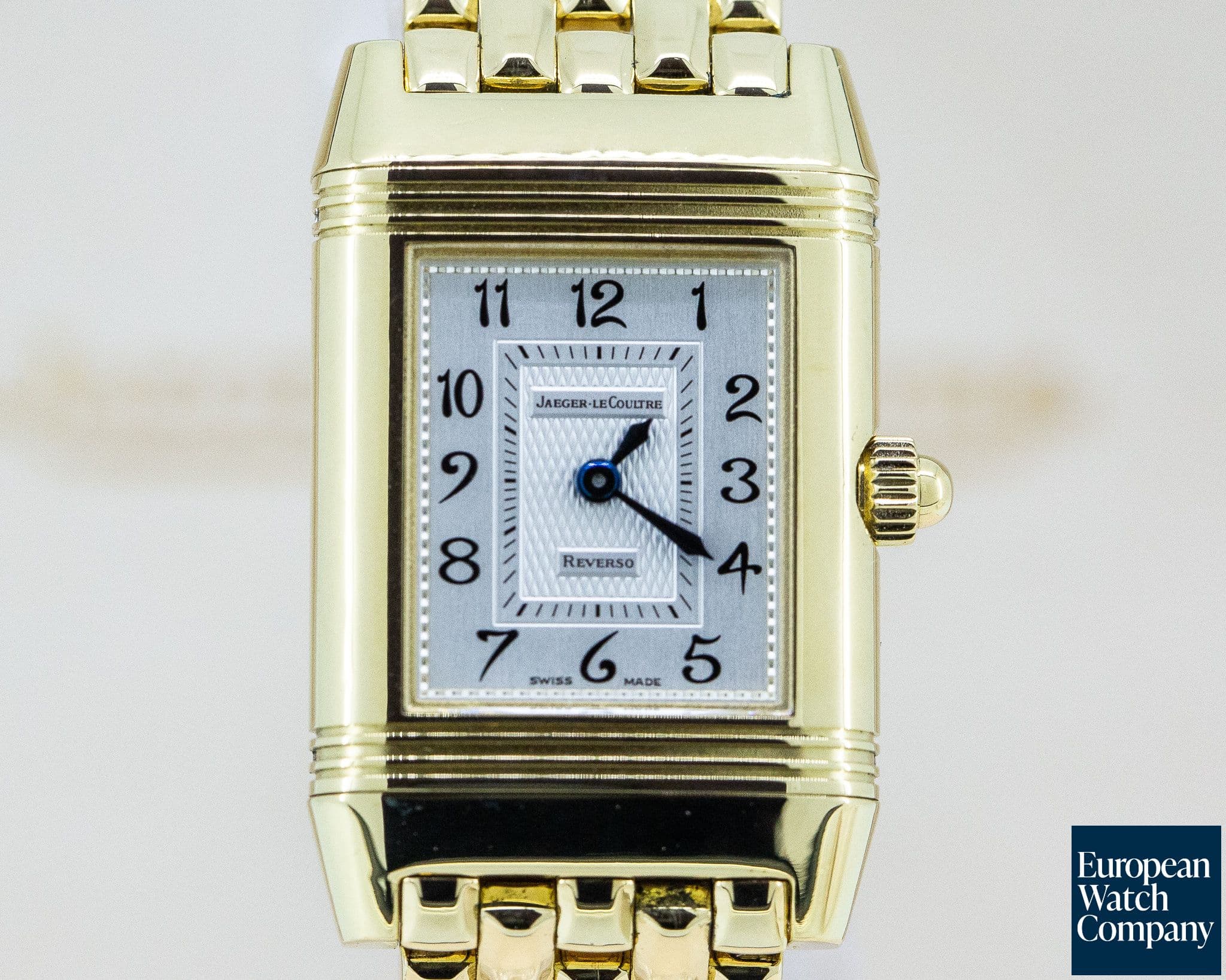 Image of Jaeger LeCoultre Duetto Manual Wind 18K Yellow on bracelet / Diamond MOP