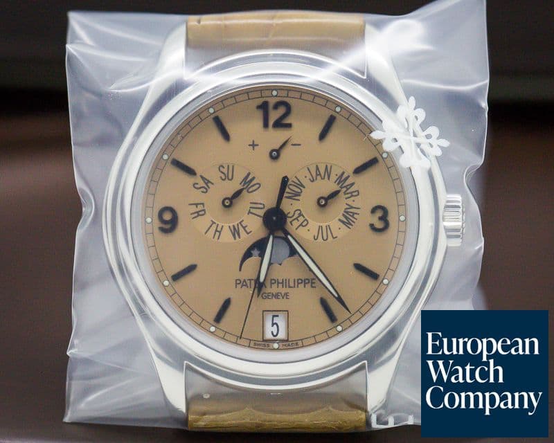 Image of Patek Philippe Advanced Research Annual Calendar Platinum Salmon Dial Limited SEALED UN