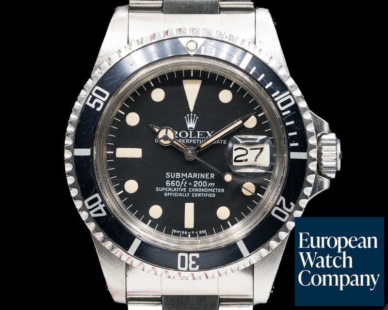 Image of Rolex Submariner 1680 SS EXCELLENT CONDITION 