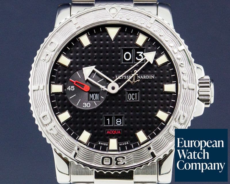 Image of Ulysse Nardin Marine Acqua Perpetual
SS Black Dial