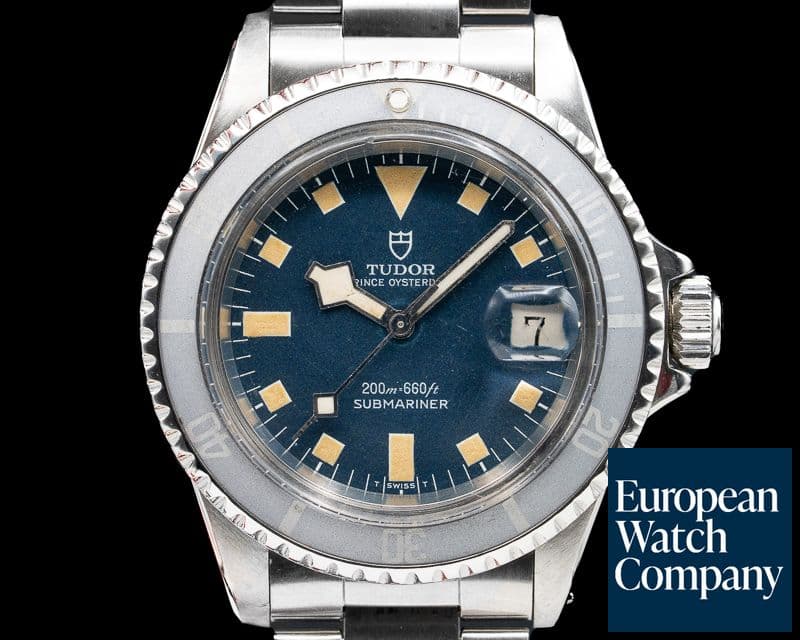 Image of Tudor Submariner Blue Matte Dial "Snowflake" 
