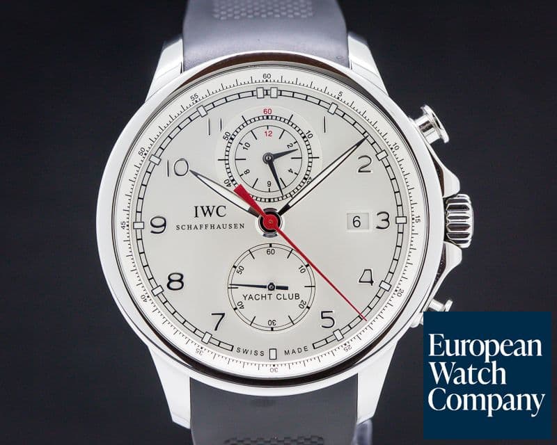Image of IWC Portuguese Yacht Club Flyback SS Silver Dial 
