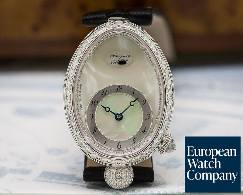 Image of Breguet Reine De Naples Mother of Pearl 18K White Gold / Diamonds