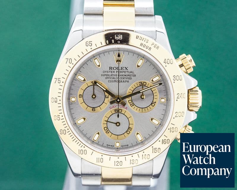 Image of Rolex Daytona Slate Dial 18K Yellow Gold / SS 