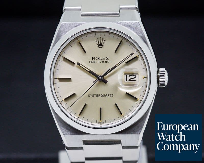 Image of Rolex OysterQuartz Silver Dial / SS