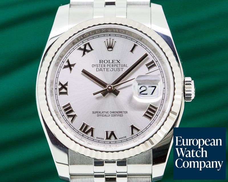 Image of Rolex Datejust SS Jubilee Silver Roman Dial 