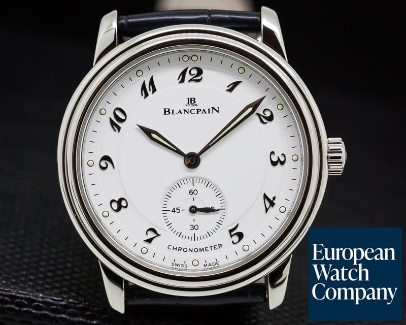 Image of Blancpain Ultra Thin White Dial
Manual Wind Chronometer SS