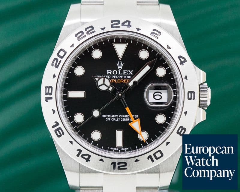 Image of Rolex Explorer II Black Dial SS / SS 