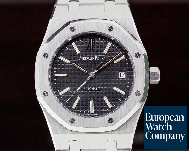 Image of Audemars Piguet Royal Oak Black Dial SS 39MM 