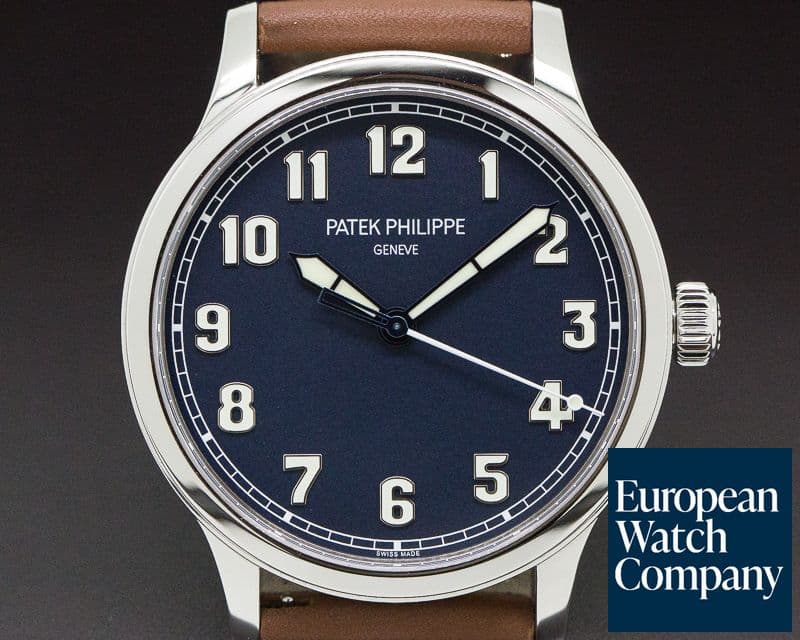 Image of Patek Philippe Pilot Calatrava Steel "New York" Limited Edition 
