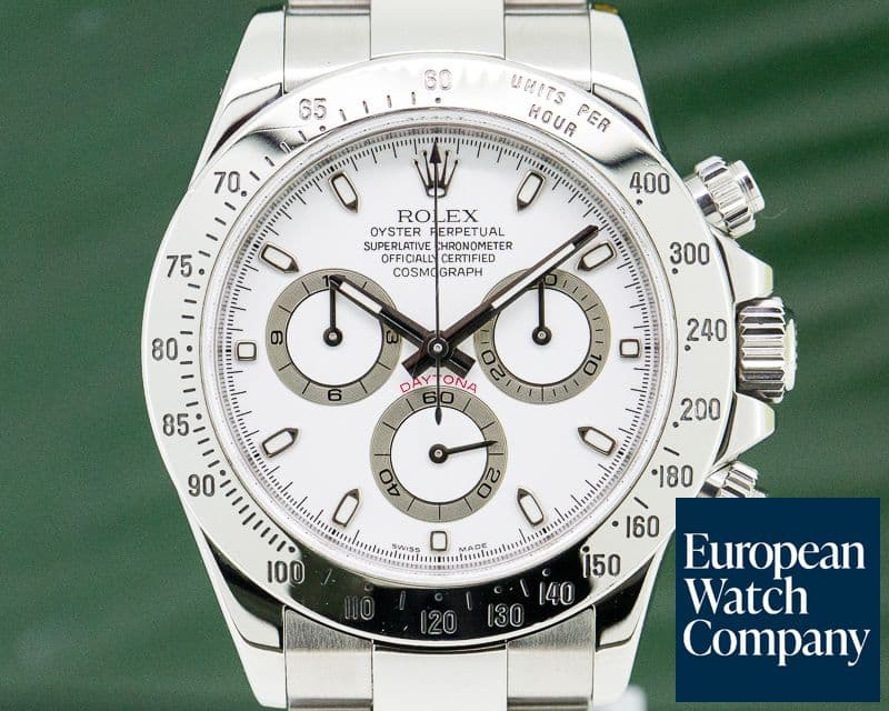 Image of Rolex Daytona SS White Dial 