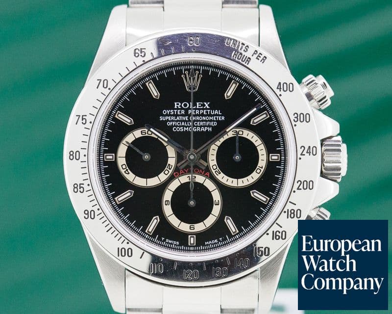 Image of Rolex Daytona SS Black Dial Zenith Movement T Series