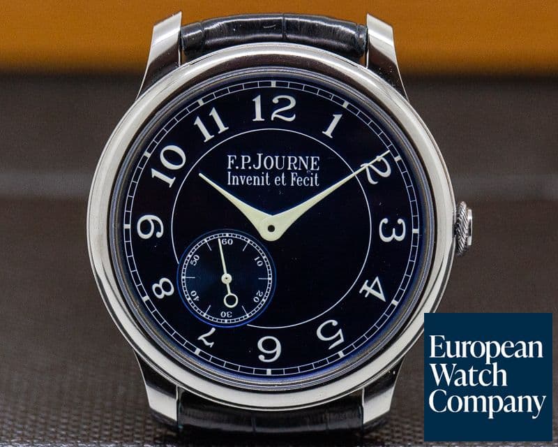 Image of F. P. Journe Chronometre Bleu Tantalum Blue Dial 
