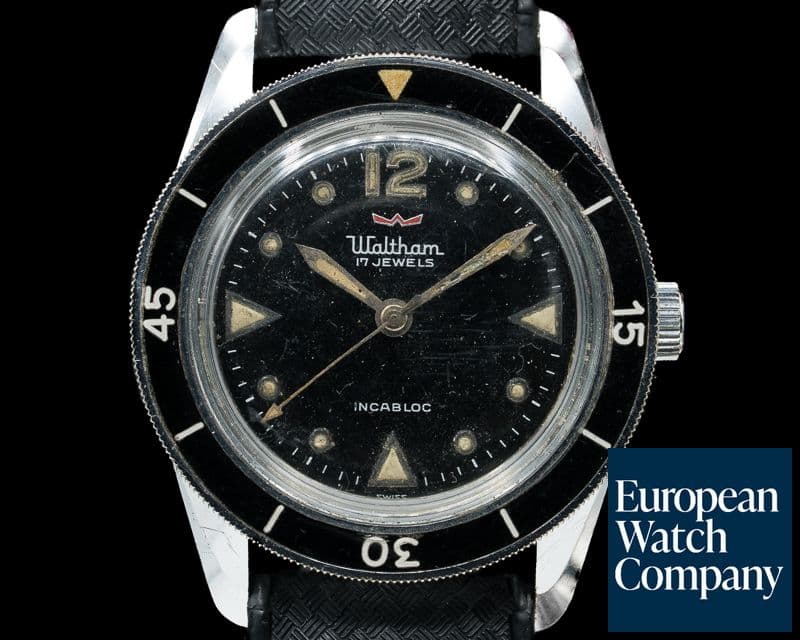 Image of Waltham Vintage Bathyscaphe Circa 1960's
