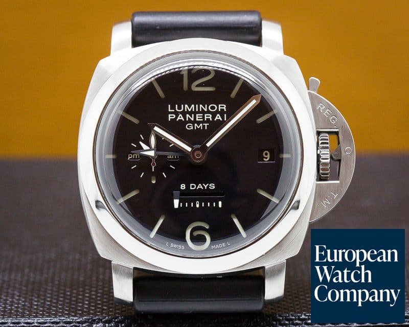 Image of Panerai Luminor 1950 8 Days GMT SS
