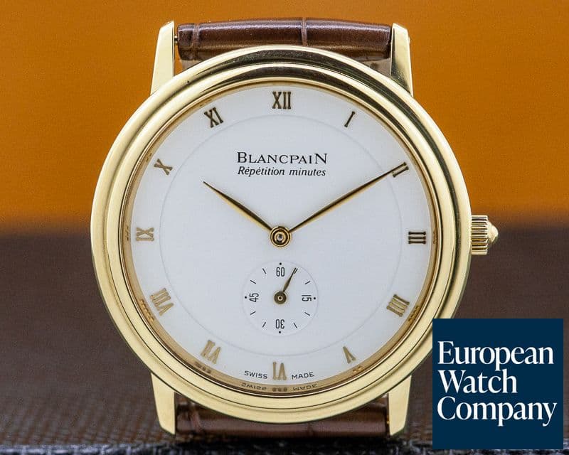 Image of Blancpain Repetition Minutes Yellow Gold 34MM