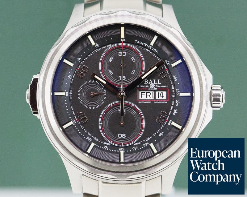 Image of Ball Engineer Master II Slide Chronograph SS Black Dial 
