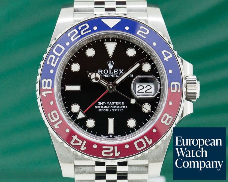 Image of Rolex GMT Master II Ceramic "Pepsi" SS / Jubilee 
